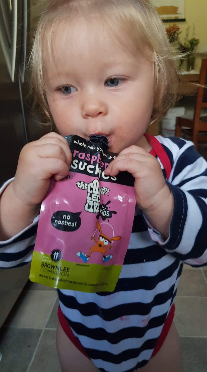 Do you need a poster child? <a href="/collectivedairy/">The Collective UK</a> This girl retrieves pouches from the bin she loves them so much!