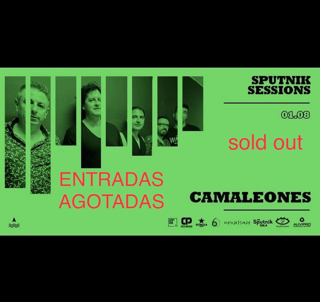 Atenció! Si vos heu quedat sense entrades pel concert de <a href="/camaleonesband/">camaleones</a>  avui a <a href="/casa_planas/">CasaPlanas</a> , encara ho podreu disfrutar en straming a:
youtube.com/c/Sputnikradio…