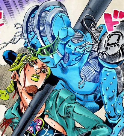 JJBA_FR's tweet photo. NOTE D'ARAKI SUR #STONE_FREE ✨
"Je me concentre plus sur la manière dont Jolyne doit déchirer son corps pour se battre que sur son design. J'ai essayé de faire en sorte qu’il ne ressemble en rien à un stand précédent. J'aime ses épaulettes qui ressemblent à un python." https://t.co/nNmd21o40k
