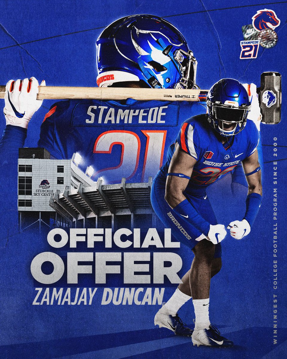 Thank you <a href="/BroncoSportsFB/">Boise State Football</a> for believing in me and blessings me with an official offer 🙏