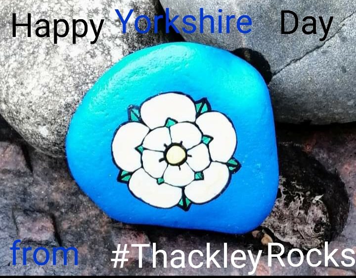 thackleyrocks's tweet photo. #HappyYorkshireDay from #ThackleyRocks HQ https://t.co/0gEkm3IEBh
