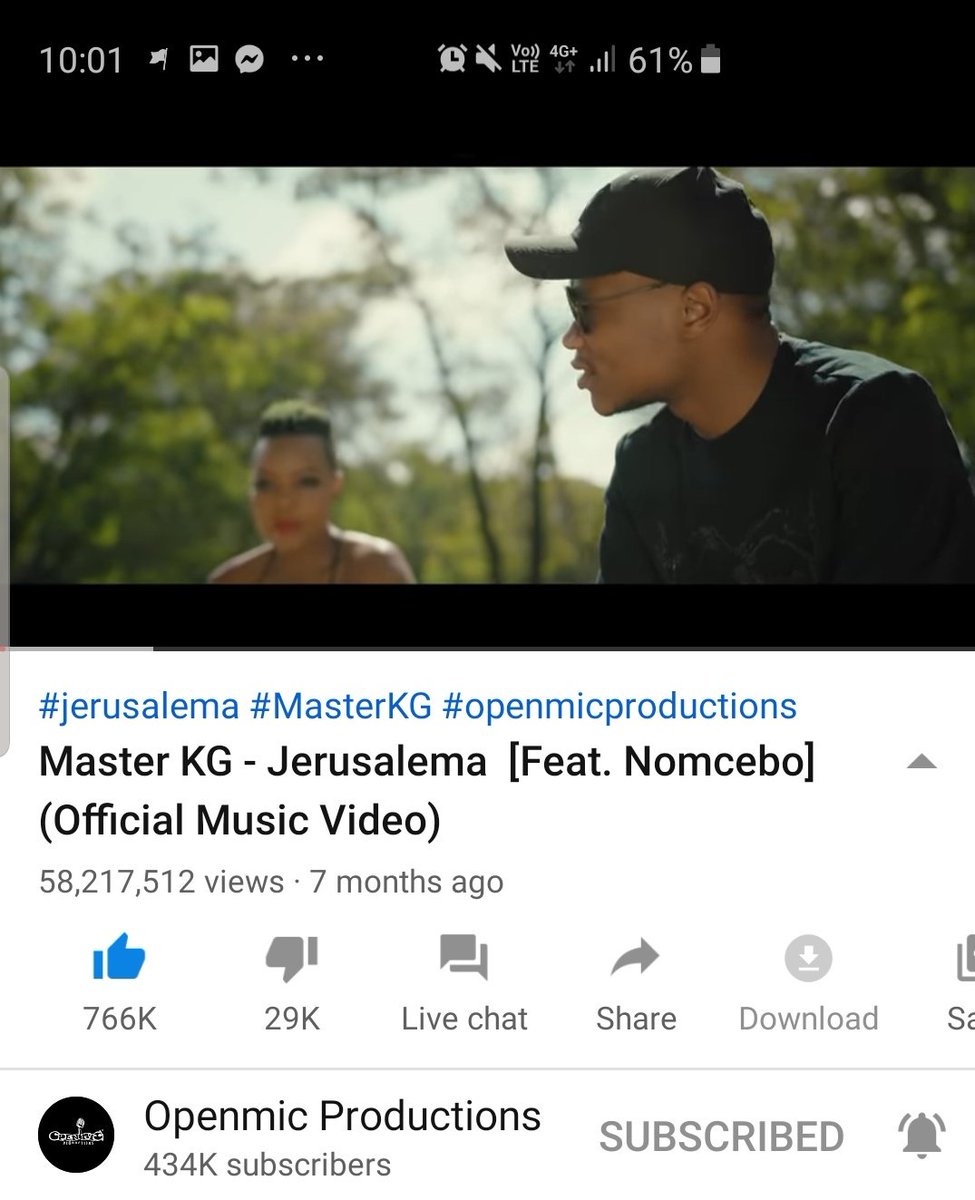 MasterKGsa's tweet photo. Last Sunday night we celebrated 50 million It looks like tomoro we might be on 60 Million Meaning we Made 10 Million Views in A Week!!Damm🙏🙏🙏🇿🇦🇿🇦🇿🇦🇿🇦🇿🇦 https://t.co/CLVTDK2naL
