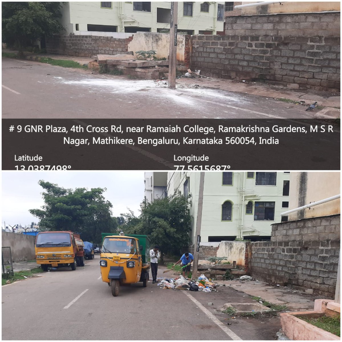 BBMPSWMSplComm's tweet image. BBMP requests citizens not to throw garbage in such cleared blackspots.

ಸಾರ್ವಜನಿಕ ಸ್ಥಳಗಳಲ್ಲಿ ತ್ಯಾಜ್ಯ ಎಸೆಯದಂತೆ ಆಗಿಂದಾಗ್ಗೆ ‌ಸಾರ್ವಜನಿಕರಿಗೆ ಮನವಿ ಮಾಡಲಾಗುತ್ತಿದೆ.

ವಾರ್ಡ್ ಸಂಖ್ಯೆ 4,36,62,64ರಲ್ಲಿ ಕಸದ ರಾಶಿ ಉಂಟಾಗಿತ್ತು. ನಮ್ಮ ಪೌರಕಾರ್ಮಿಕರು ಕಸದ ರಾಶಿ ತೆರವುಗೊಳಿಸಿ, ಸ್ವಚ್ಚ ಗೊಳಿಸಿದ್ದಾರೆ.

#BBMP