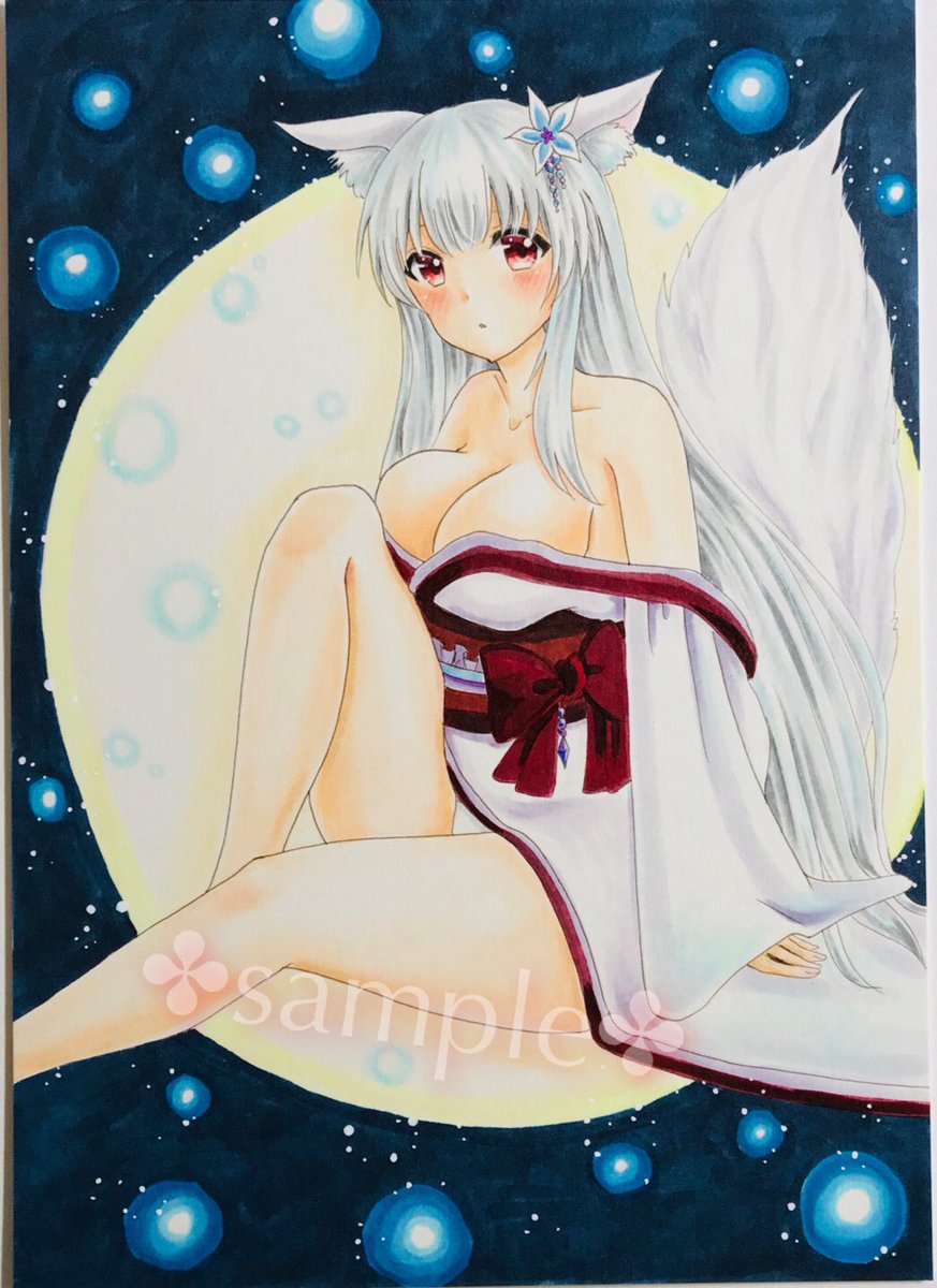 Reesa 白狐ちゃーん Booth 手描きイラスト アナログ絵 オリジナル キツネ 擬人化 イラスト王国 T Co Twicl8ujgq T Co 9qbkxquwbp Twitter