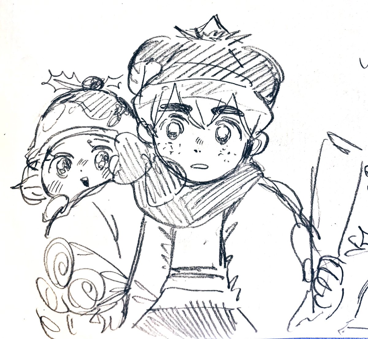 いがぐりクッキー絶対描きやすいやろと思ったら描きやすかった あとはユニコーンさ ピヨ太郎の漫画