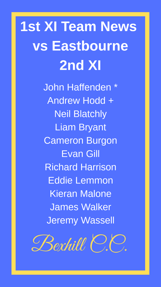 Bexhill Cricket Club tweet media