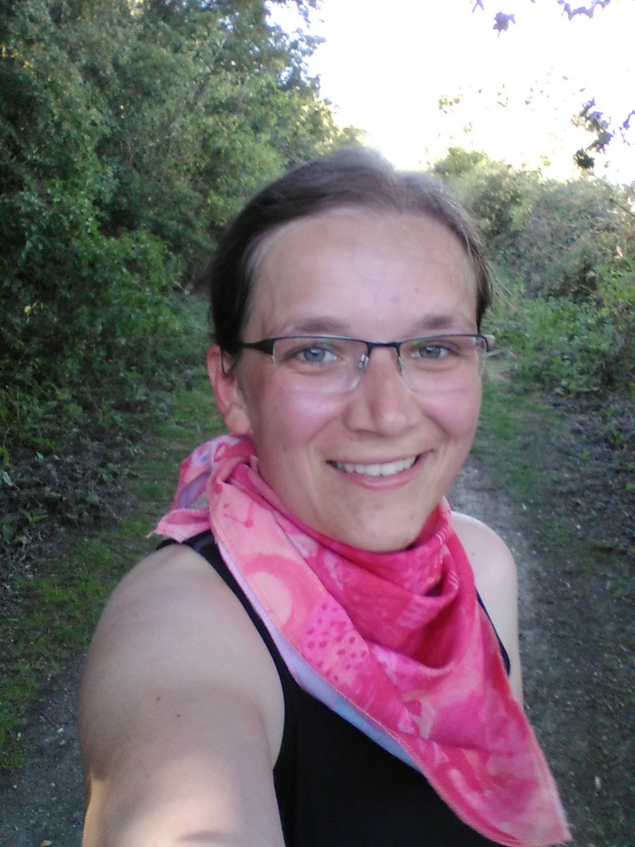 PV_Physicist's tweet image. Back to running after two months of cycling! Managed to do 7 km without dying too much. Felt better than I expected! Very glad I went early before the heat! #nerdrun