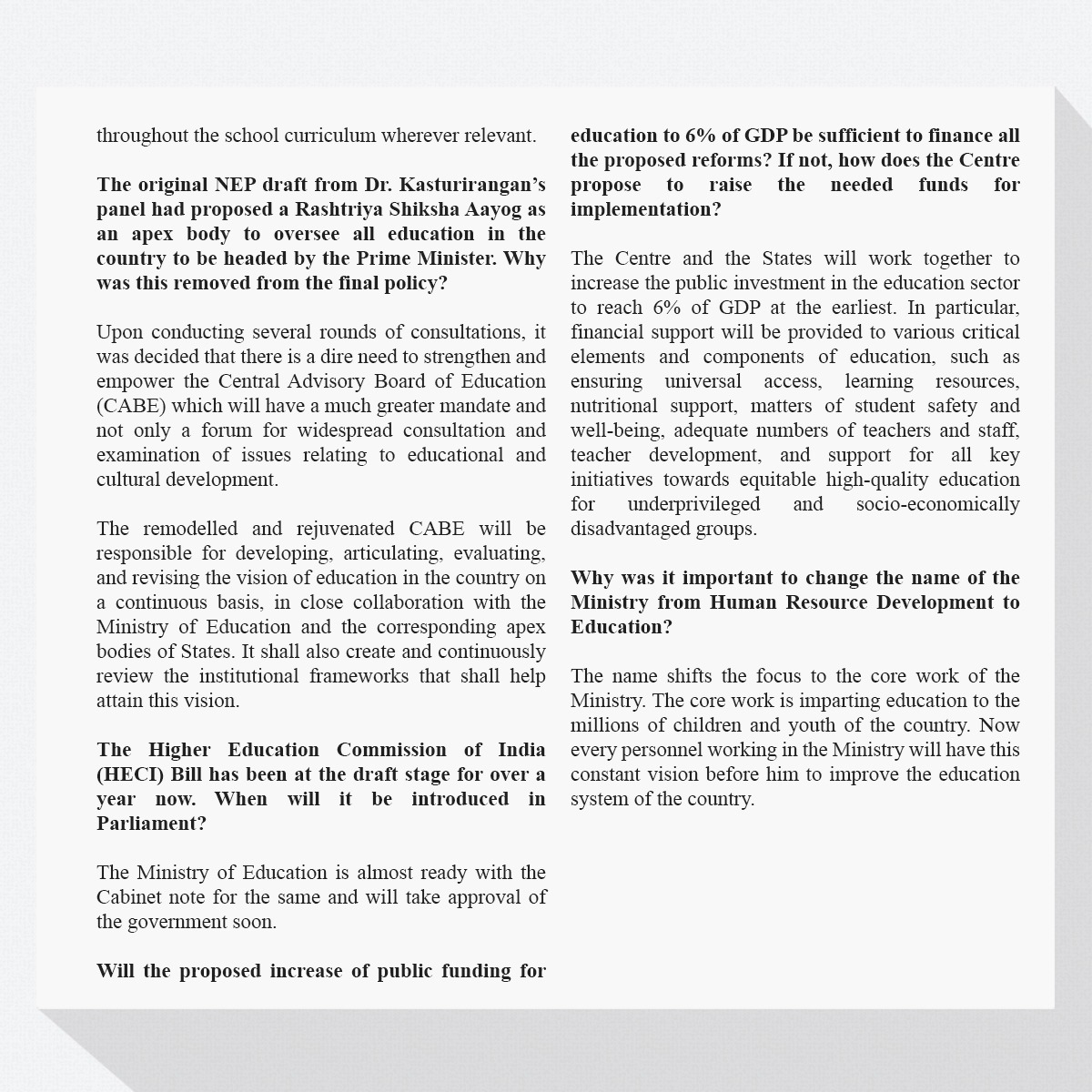 DrRPNishank's tweet photo. 'Rigorous consultations done before framing new 'National Education Policy'.
#NationalEducationPolicy2020 #NEP2020 
https://t.co/Stmz5PIqbF https://t.co/7qdtMksDYK