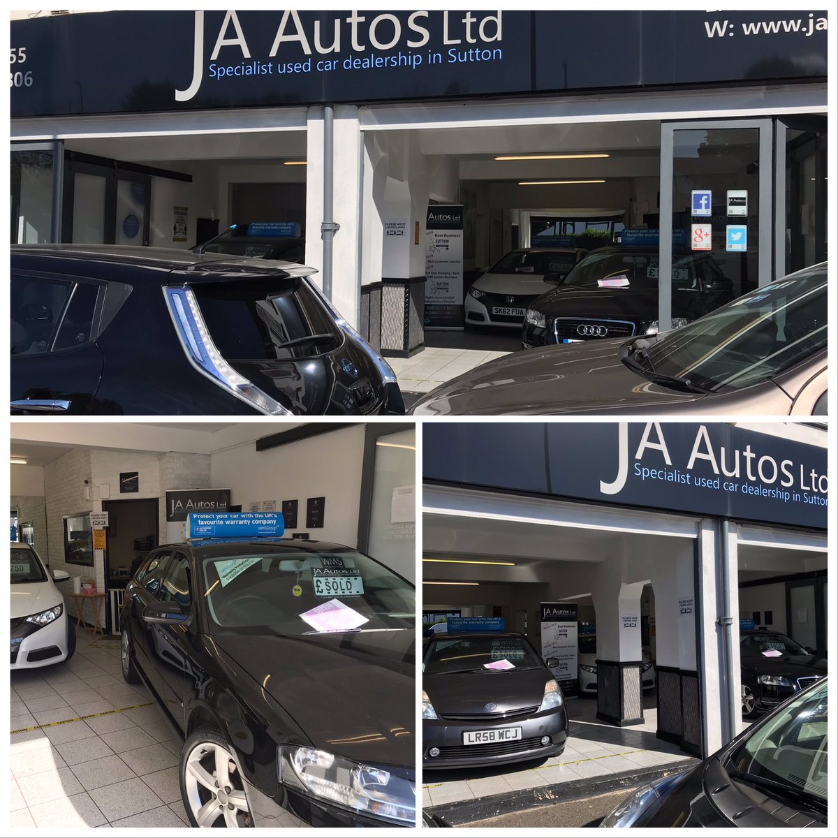 JA_Autos's tweet photo. Open to great you (at a socially distance of course) if you looking today or #sellingacar please let us know #cars #sutton #webuycars https://t.co/kVZ1t0IVnl
