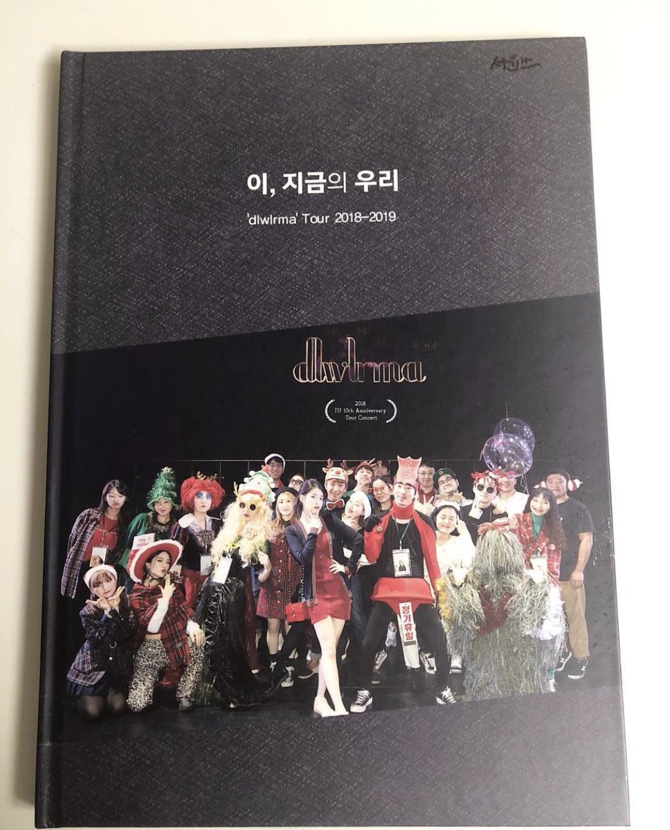 “I’ve worked with many people in my life, but is there any other artist who captures her staff in photographs and in her heart like this? Just her.. #IU”- Seo Yoon, IU hairstylist *IU, herself, had made a photobook for the staff for her tour “dlwlrma“