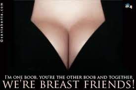 JohnnyRayClark5's tweet photo. Breast friends https://t.co/mDpZcSlmMd
