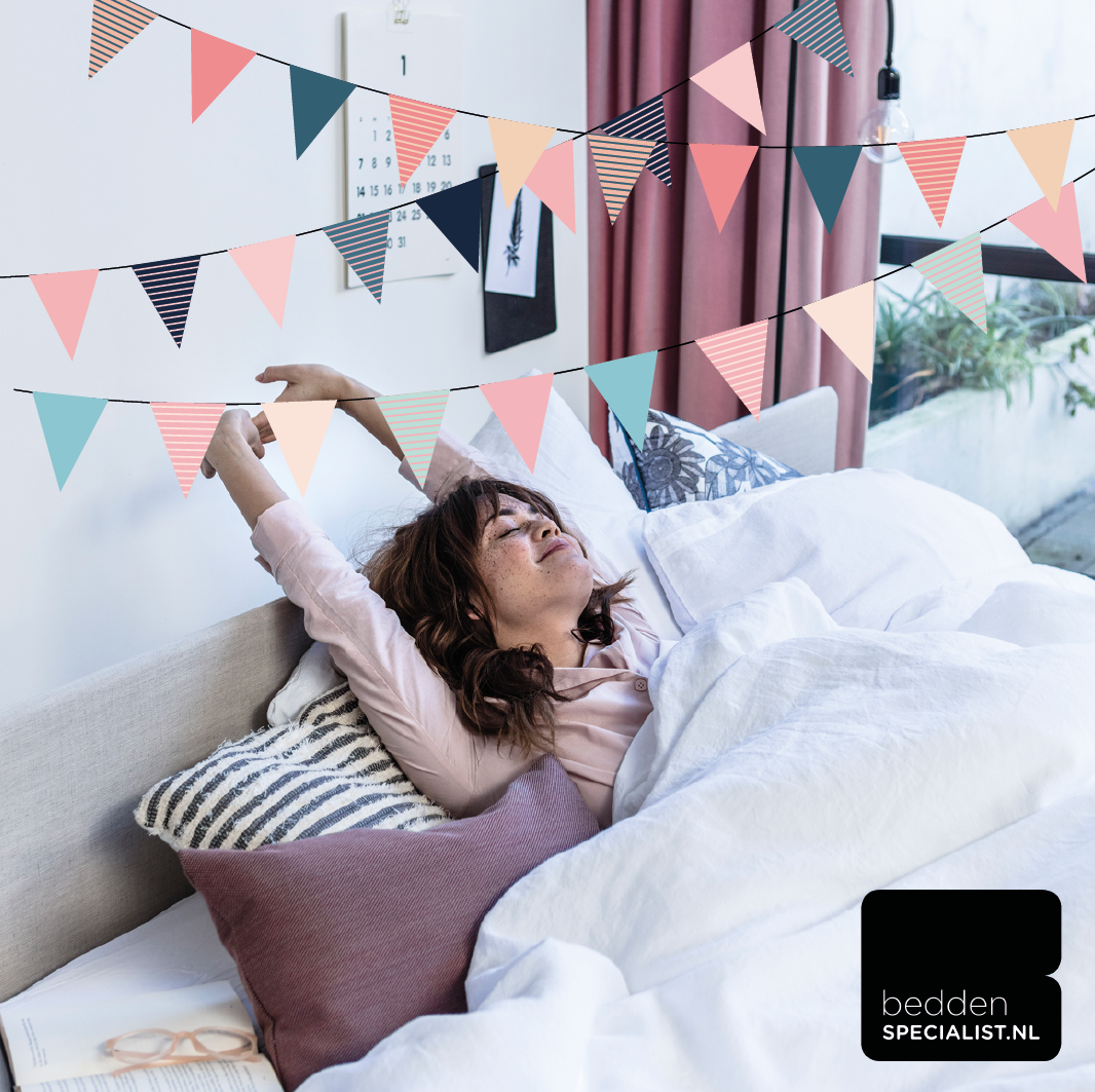 Bedspecialisten's tweet photo. Het is feest! Vandaag verwelkomen we onze nieuwe winkel Beddenspecialist Turkesteen! Ook daar kun je vanaf nu terecht voor de unieke SlaapID-thuismeting. https://t.co/JIGE6CheLD https://t.co/RhfqZj2Fbg