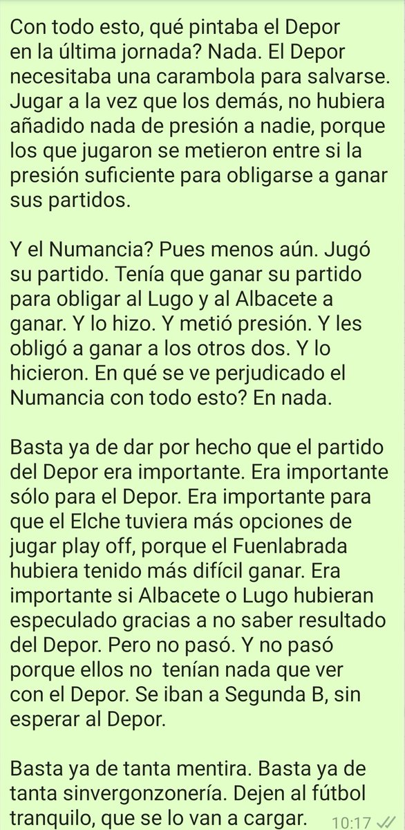 _elmister's tweet photo. Pretendía ser un hilo, pero tampoco quiero hacer el Récord Guinness de tuits en un día. Lo hago como se hacía antes de los hilos 😂.

Por qué no tiene sentido, deportivamente hablando, la liga de 24? Por qué Deportivo y Numancia no son los perjudicados de nada? 👇 https://t.co/1wYZFXsunQ