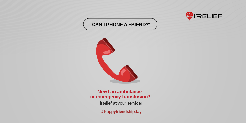 iReliefServices's tweet photo. A friend in need is a friend indeed! iRelief is here for all your emergencies.
#EmergencyFriends #FriendshipDay #CallEmergency #HelpFriend #iRelief #DownloadApp #HappyFriendshipDay #HelpOthers https://t.co/AnN1gXof3c