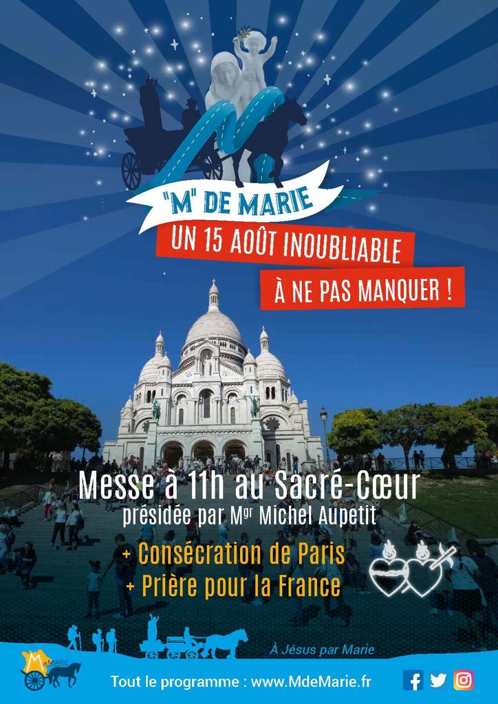 Venez participer à Paris le 15 août !