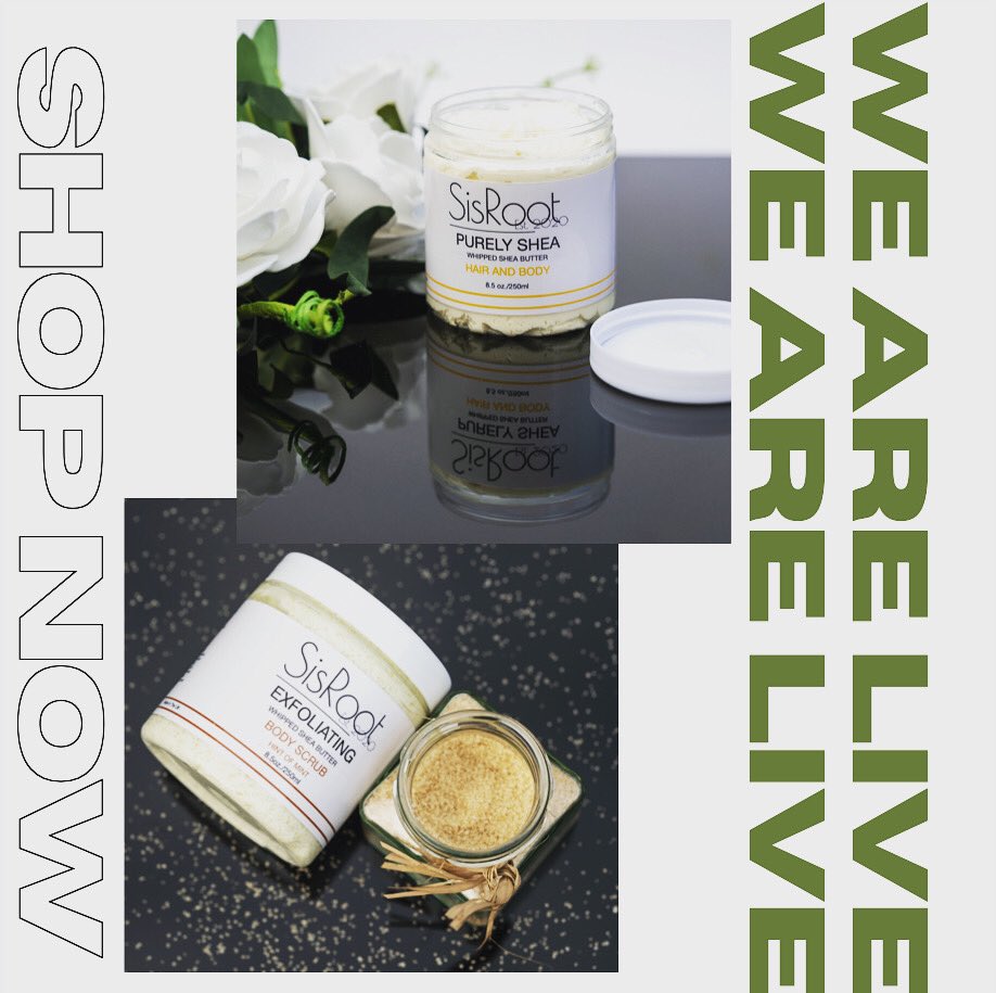 SisrootShea's tweet photo. @RiceAtHomePod Providing whipped shea butter hair and skin care using all natural ingredients 🌱 Guaranteed to leave you glowing from head to toe 💫 
https://t.co/atIco5ycon #BlackPoundDay #sheabuttergoodness https://t.co/UDhUwdYYeU