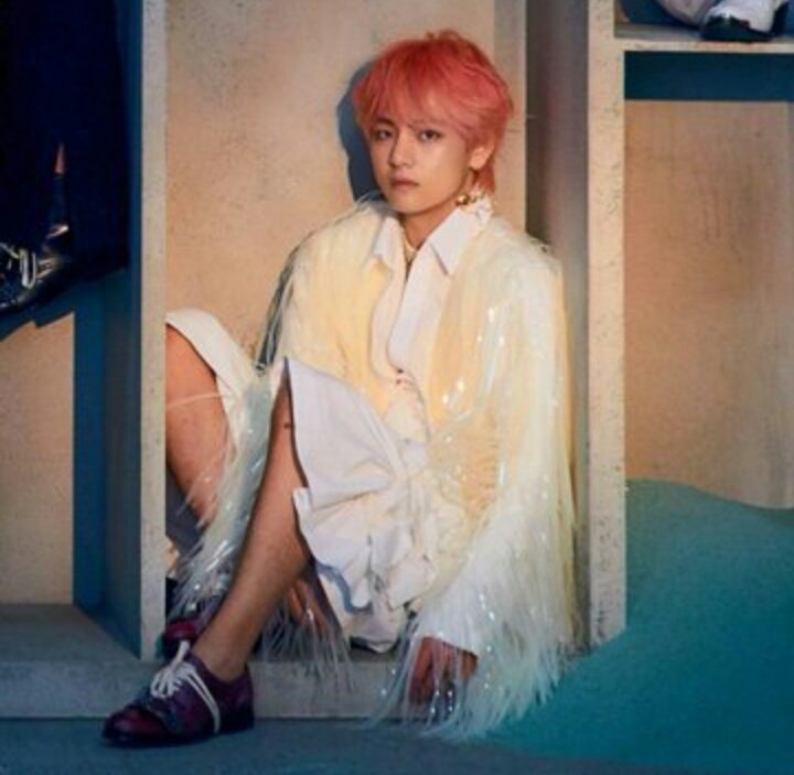Taehyung wearing skirts is a whole new cultural reset.