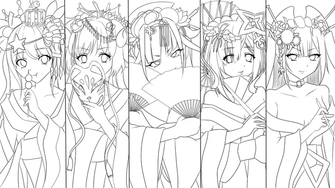 うん、イイ感じなんじゃない? 下書き 