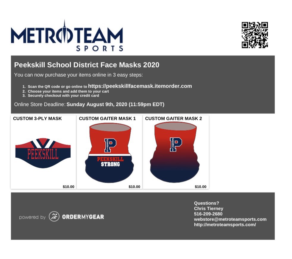 AD_Goldberg's tweet image. Awesome #PeekskillStrong  mask store open for only a short time. peekskillfacemask.itemorder.com
