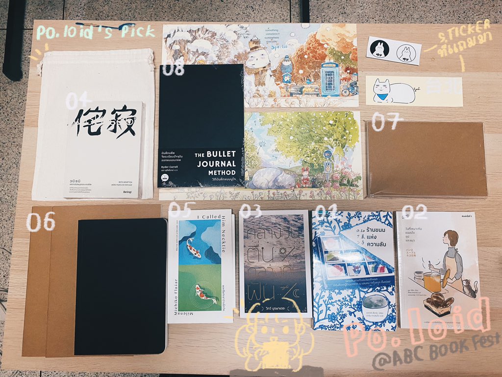 poloidworld's tweet photo. Thread แนะนำหนังสือ | ที่ซื้อในงาน #ABCBookFest 2020 👀💕
Po.loid’s Pick!

การไปงานหนังสือทำให้เราได้พบปะกับหนังสือที่คาดไม่คิดว่าจะซื้อมาก่อน แปะมือกับหนังสือบางเล่มว่าจะพากลับบ้านในครั้งถัดไป และได้สัมผัสบรรยากาศที่หนังสือเป็นเล่มๆ มากองรวมกันด้วยตัวเอง

📖 (1) https://t.co/eD1sn49l4W