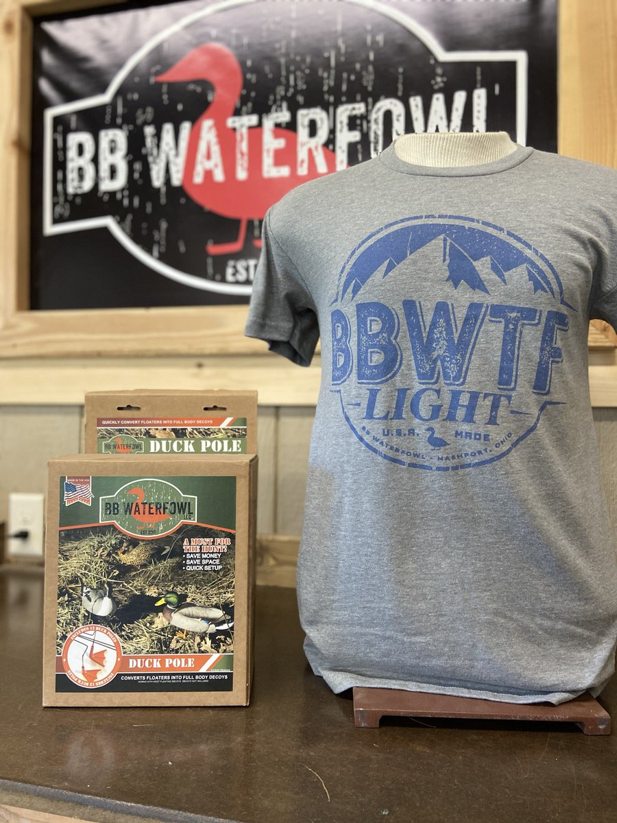 WaterfowlBb's tweet photo. New shirts just hit the website! https://t.co/oHzSHiMPDm https://t.co/EKjDwVjq1J