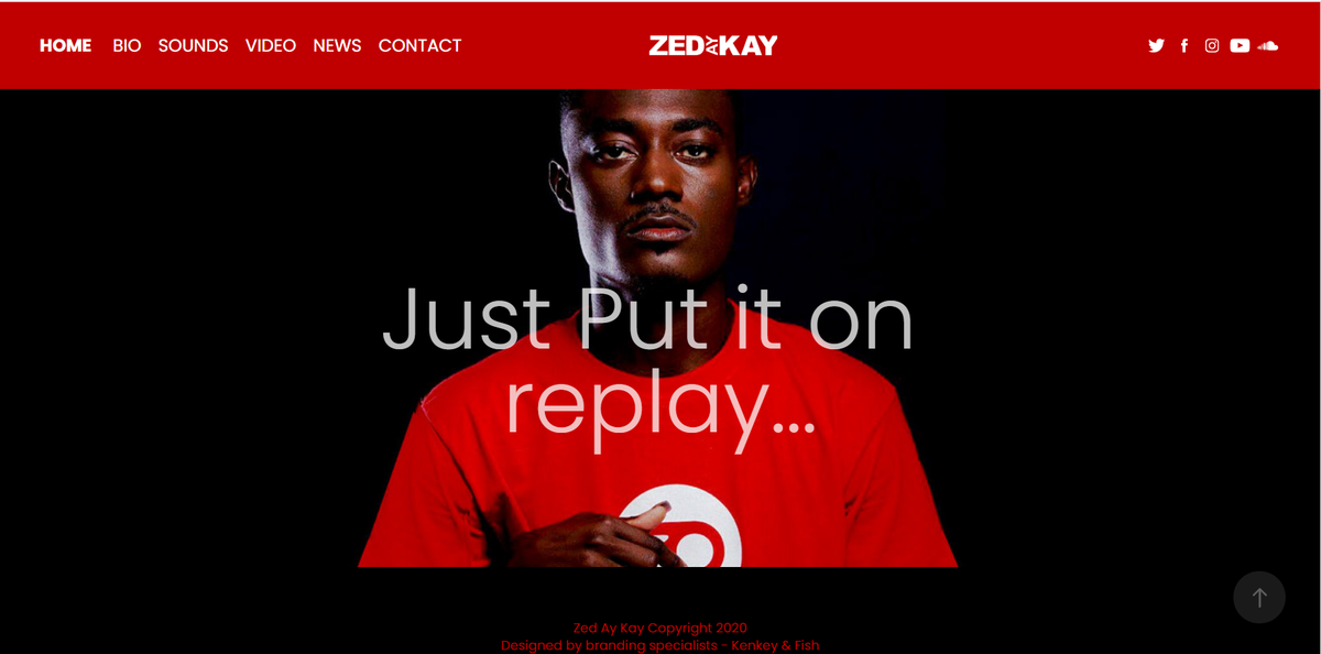 KenkeynFish's tweet photo. We designed a website and album art for @Zeday_kay
in readiness for his album launch later this month. Check out his website at https://t.co/rBtGW9QZ3h.
#VERSATILITY #BrandID #ZedAyKay #GhanaMusic #KenkeyandFish. For your website designs contact us kenkeyandfish@outlook.com https://t.co/0RTF0N03YZ