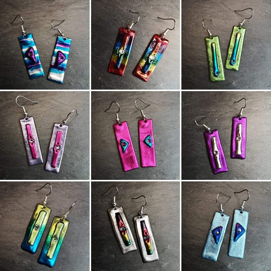SatoriDesigns's tweet photo. Planet Peacock Earrings 🦚

Handmade here at Satori, these earrings are bright and funky! 
There is a colour for everyone in this fab and fun range!

Available in our shop and on the website... https://t.co/eRVEsCCLFl

#handmade #jewellery #earrings #hayonwye #haytoday https://t.co/P9ESi1R1IT
