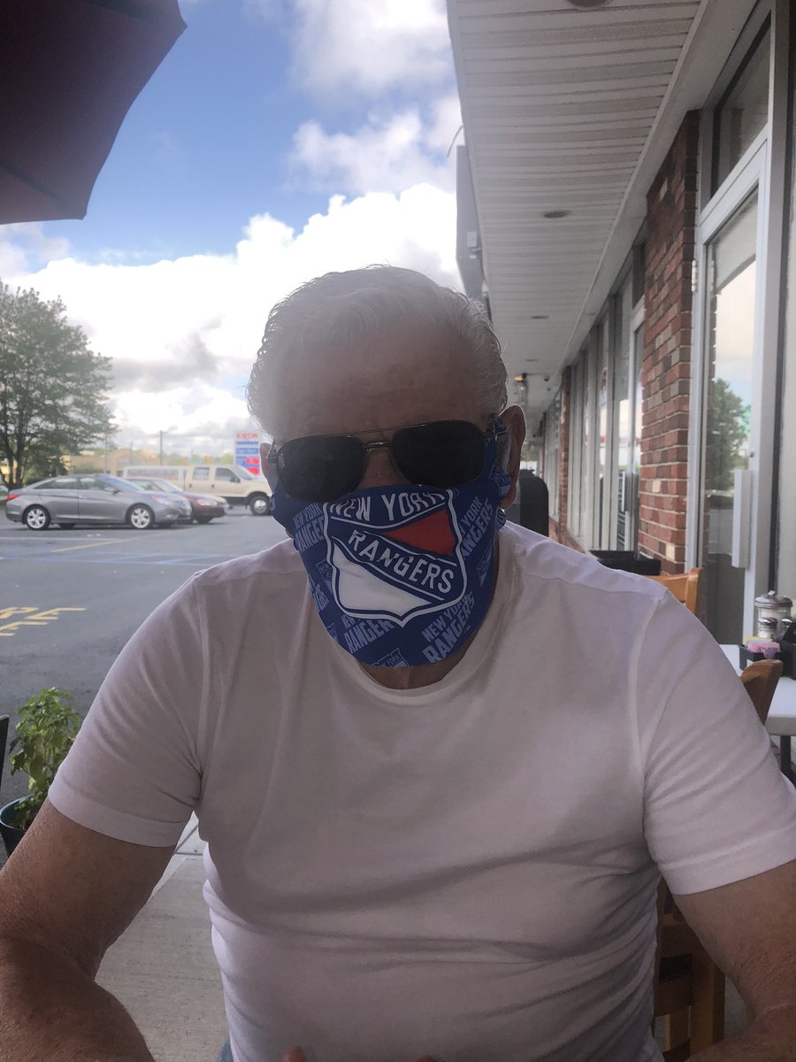 DRob501's tweet photo. Nobody is more excited for hockey to start than my dad. @NYRangers #newyorkrangers #RangersFamily #Broadwayblue #letsgorangers #nhl #hockey #puckislife #NYR #newyorkrangershockey #lifetimerangerfan #thegarden #MSG #madisonsquaregarden https://t.co/xa5sVEuxNx