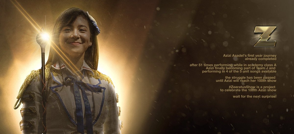 ZeeMotionID's tweet photo. Baru saja @A_ZeeJKT48 menyelesaikan show ke-99 di JKT48

itu artinya show Azizi selanjutnya adalah show yang ke-100🌟

bersiaplah untuk #ZeeratusShow
Tunggu pengumuman dari kami tentang project ini yaaa 😚👍 https://t.co/CGimagsOnr