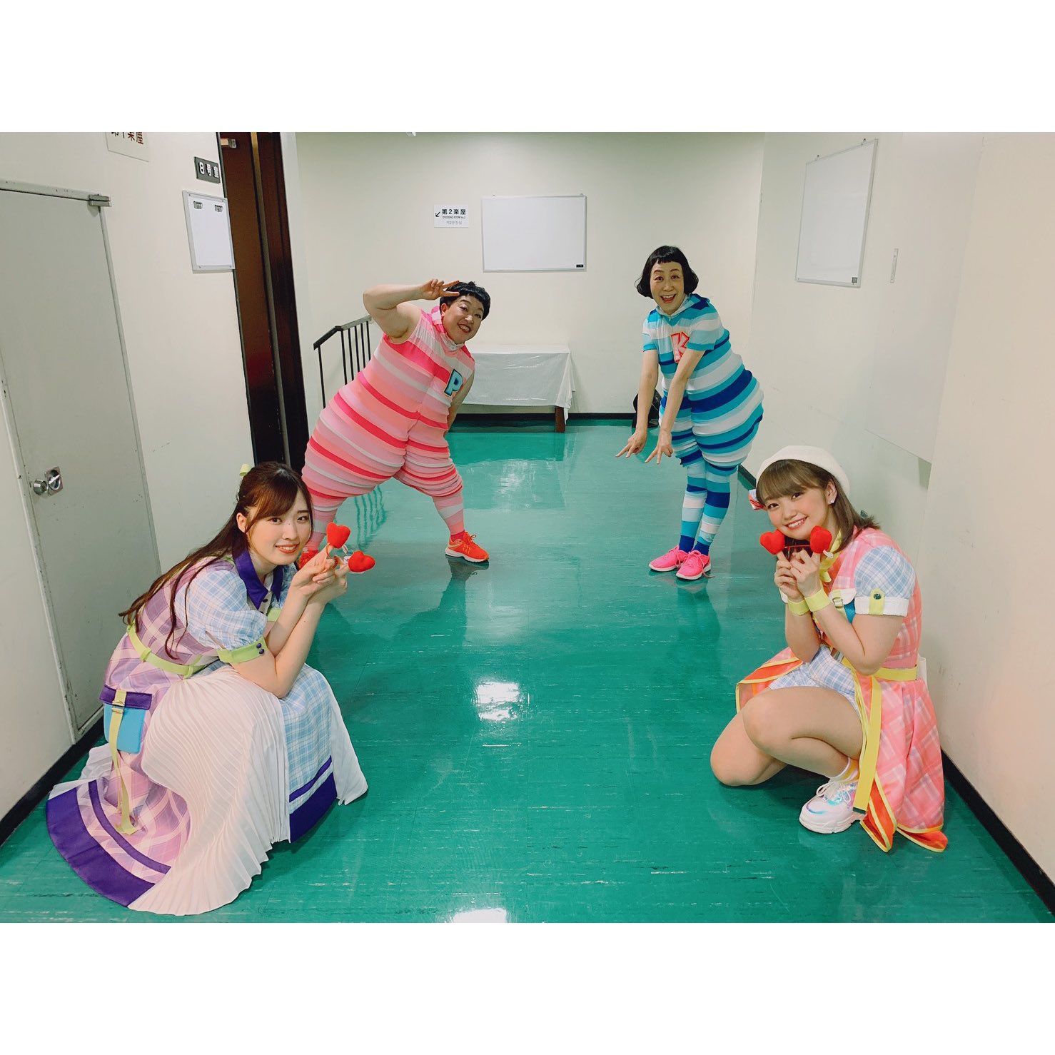 大原ゆい子 明日は みんなdeどーもくん Nhk Bsプレミアムで観てね ゲストはケロポンズさん とーーっても楽しい朝になりそう 8 00 です おはらじ