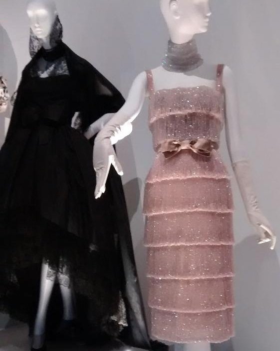 Scarfie1's tweet photo. Born #otd 1936 @YSL @museeyslparis Yves Saint Laurent. Here's a gorgeous dress I saw at #StyleIsEternal exhibition @TheBowesMuseum @fashionatbowes a few years ago. https://t.co/ggL3uRYtmk