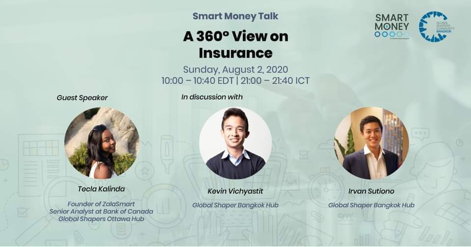 OttawaShapers's tweet photo. Global Shapers Bangkok + our own Shaper Tecla Kalinda @TeclaK, Founder of @ZalaSmart and Senior Analyst at Bank of Canada = Smart Money Talk on the importance of insurance &amp; its impact on our future
#ShaperLove @GlobalShapers @shapersbangkok Register: https://t.co/e5GRROmy41 https://t.co/cQjvtFO6Yh