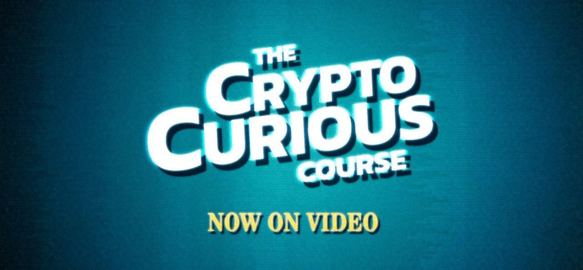 bchaininstitute's tweet photo. Exciting news! The Crypto Curious Course is now available to watch on our website! Read the full announcement here: https://t.co/iyCKB5Ybxw
#weteachblockchain #learnblockchain #blockchainworkshop #blockchaintraining https://t.co/5kqAmVj6jT