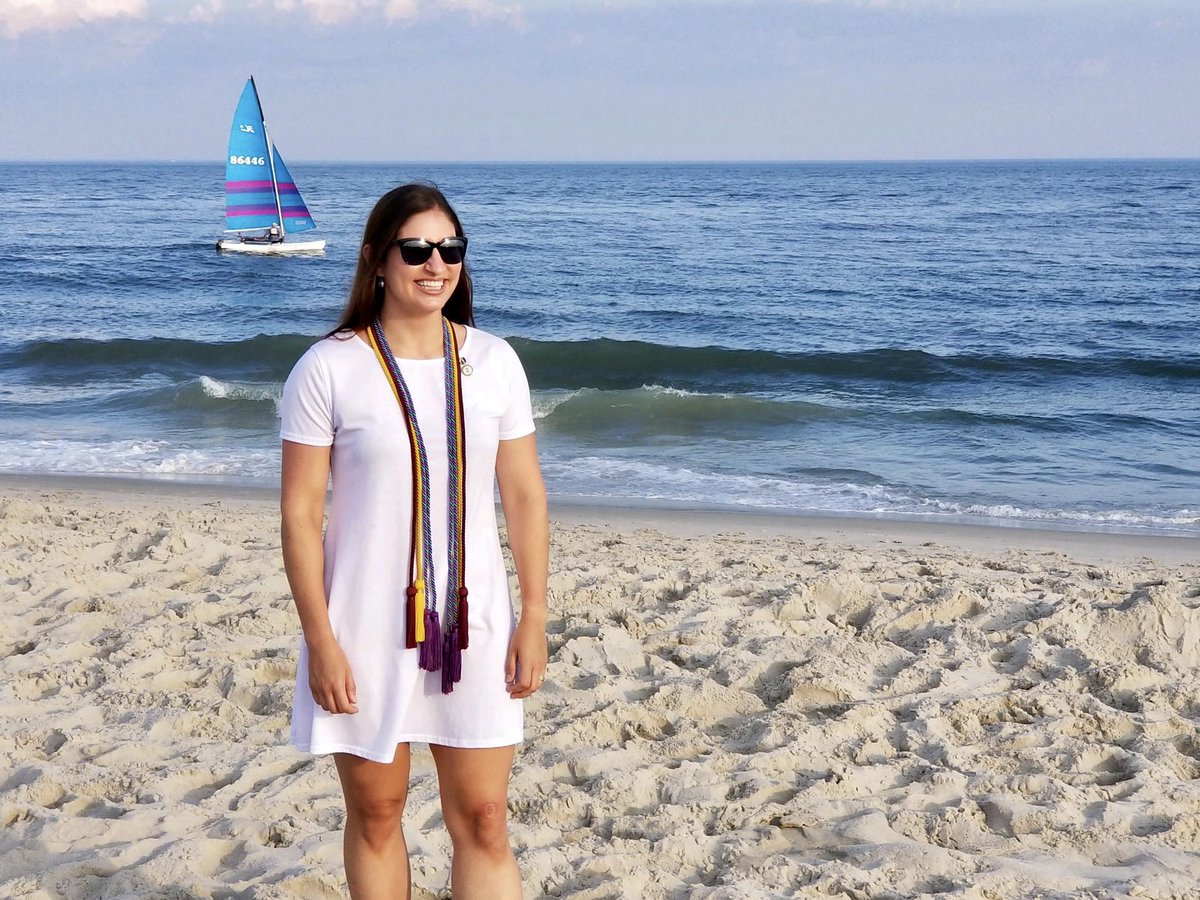 I am now a proud masters graduate of @SetonHall Celebrated my accomplishments at the beach this week! Looking forward to prepping for the school year @nbtschools using @Seesaw to help us navigate in these unique times. #educationleader #truenorthbrunswick