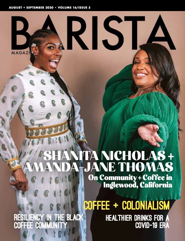 BARISTAMAGAZINE's tweet photo. The August + September 2020 issue of Barista Magazine is out! Feat. Shanita Nicholas + Amanda-Jane Thomas, Healthier Drinks, Equipment Maintenance, One on One &amp; much more!
Get a hardcopy, start a subscription, or read the digital or app version for free! https://t.co/vRrYaDntzy https://t.co/Uo7tZo3uYh