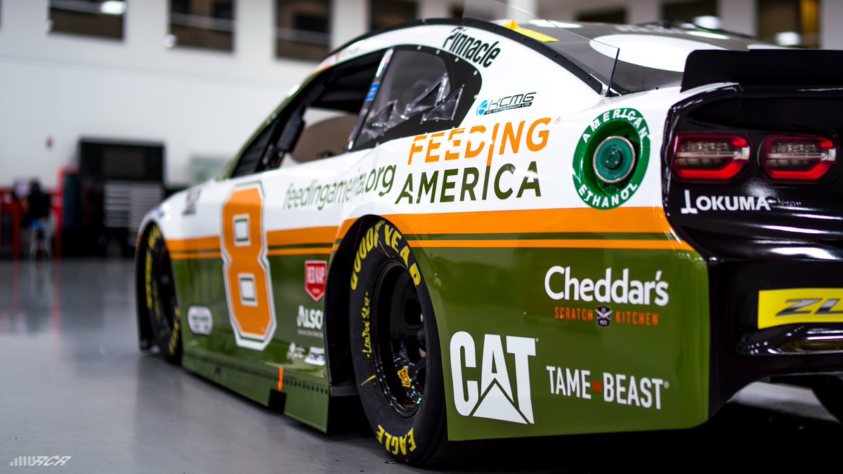 We’re proud to be representing <a href="/FeedingAmerica/">Feeding America</a> this weekend on <a href="/TylerReddick/">Tyler Reddick</a>’s Chevy at <a href="/NHMS/">New Hampshire Motor Speedway</a>! 

Learn more about all the great work they do to and how you can help by visiting feedingamerica.org.