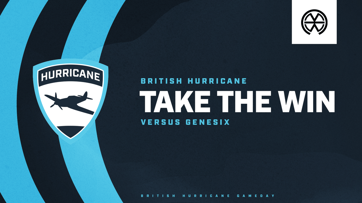 Hurricane's tweet photo. The British Hurricane win their first match in the EBC EMEA Regionals against @GenesiX_esports!

#GGWP #FangsOut🛩 https://t.co/njCDl7C9di