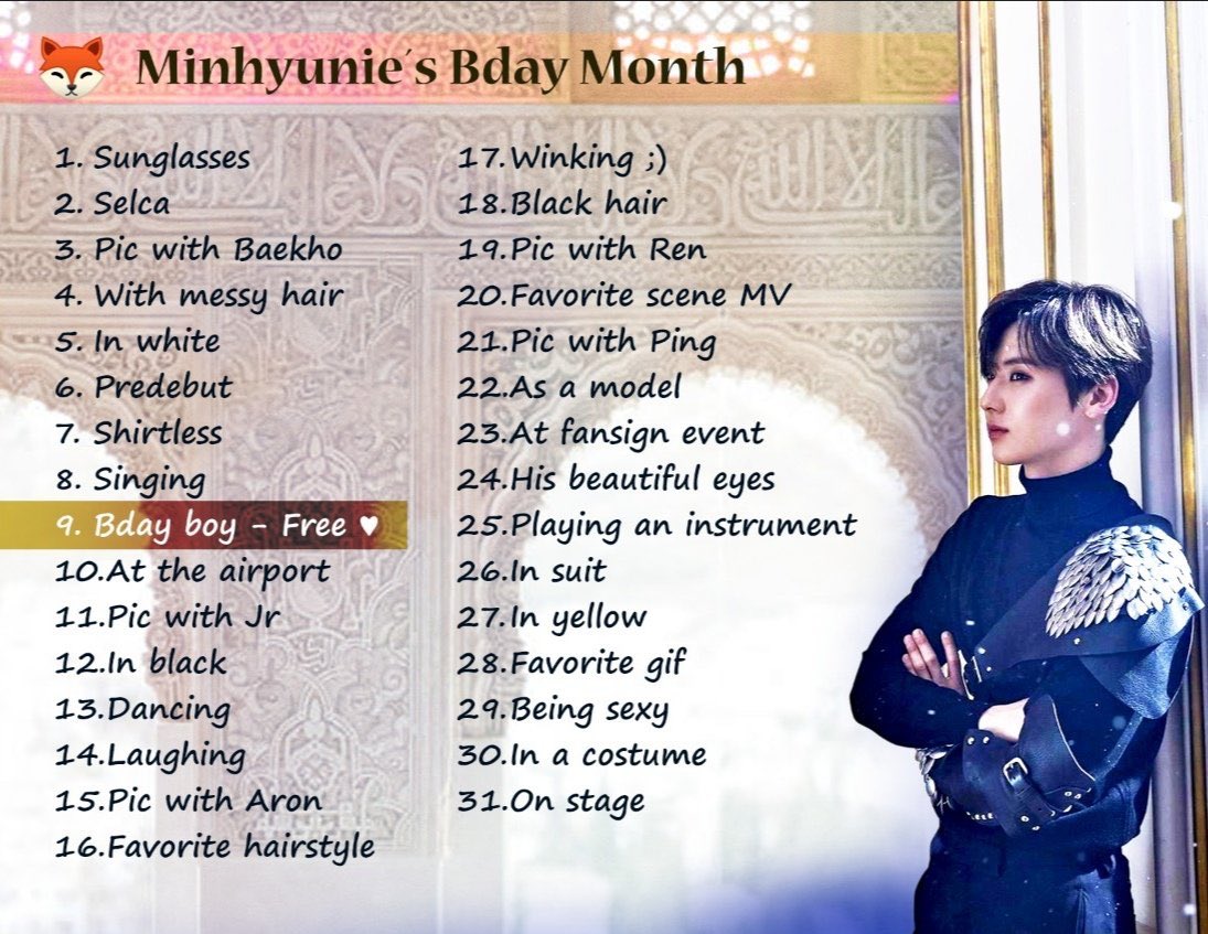 Minhyunnie’s Bday Month thread ~ Pic credits to  @ElenaSanchezG_  #NUEST  #뉴이스트  #MINHYUN  #민현  #황민현  #HappyMinhyunDay  #Happy_Minhyun_Day