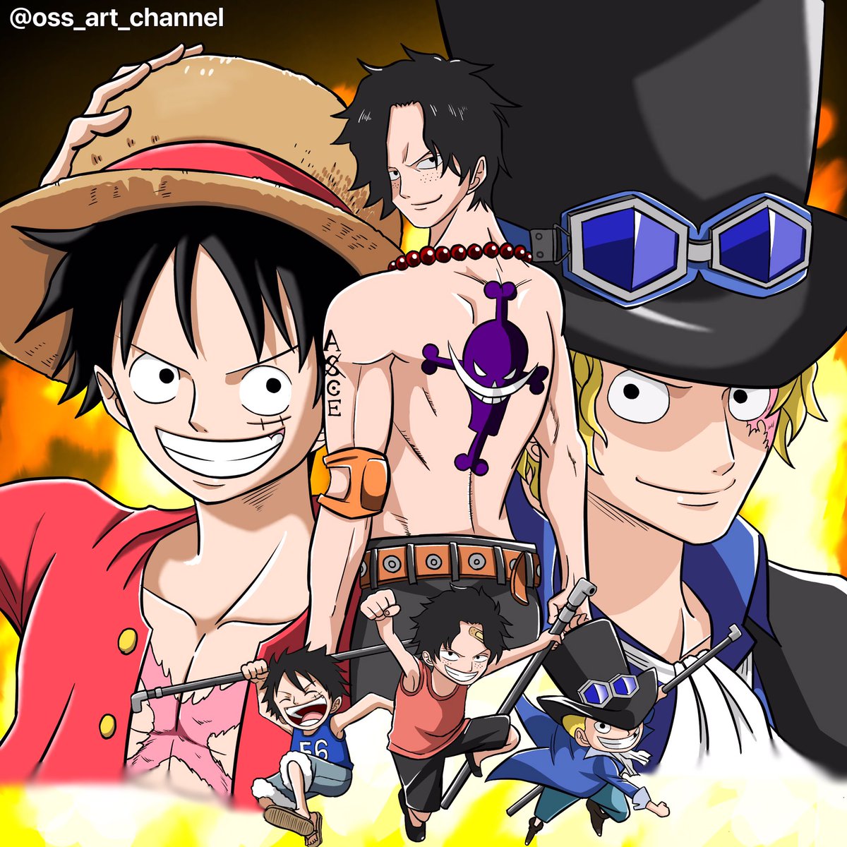 ベスト50 One Piece イラスト サボ