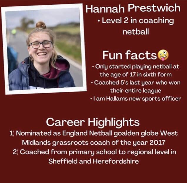SHU Netball tweet media
