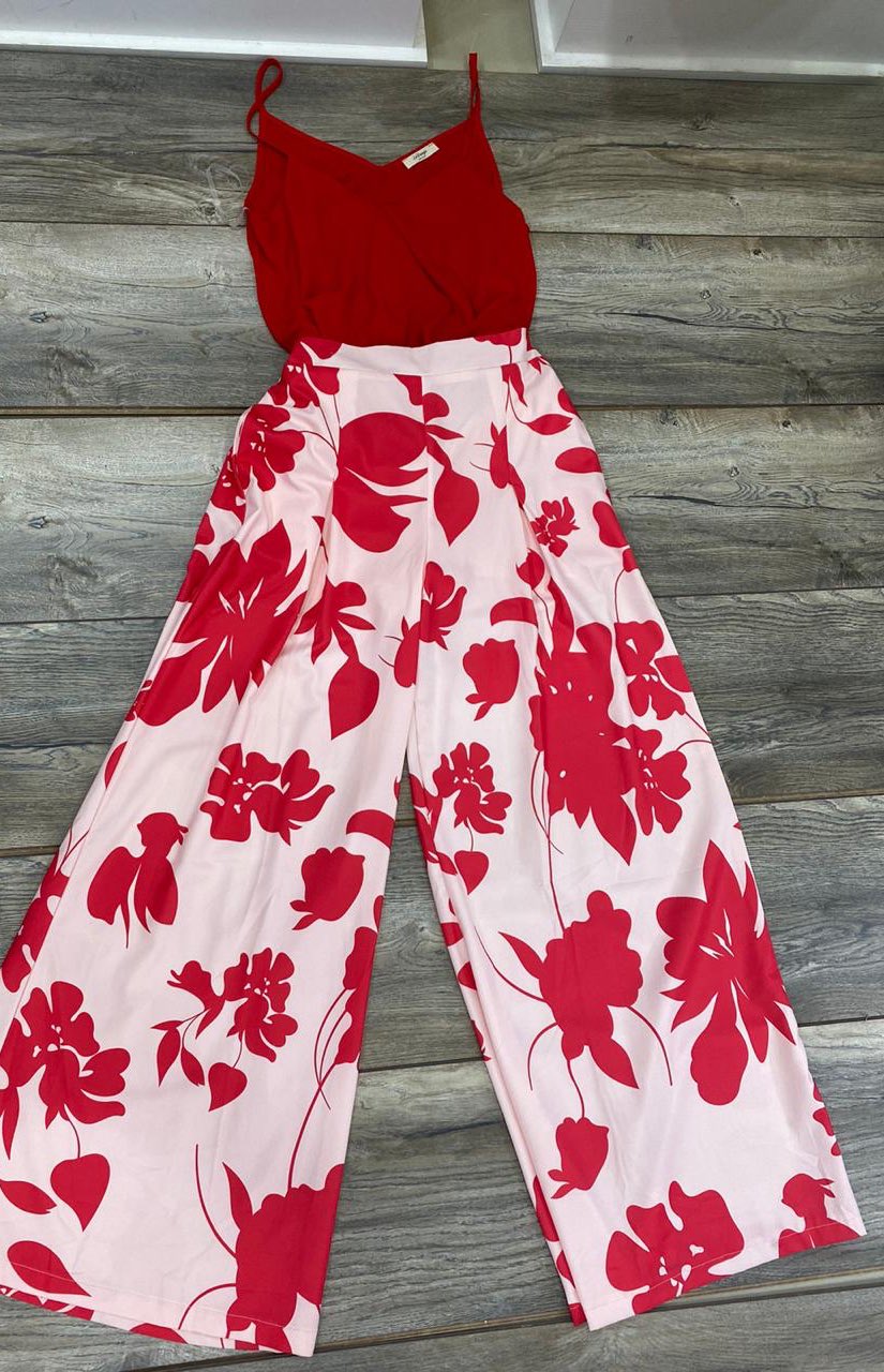 Palazzo con body new arrivals