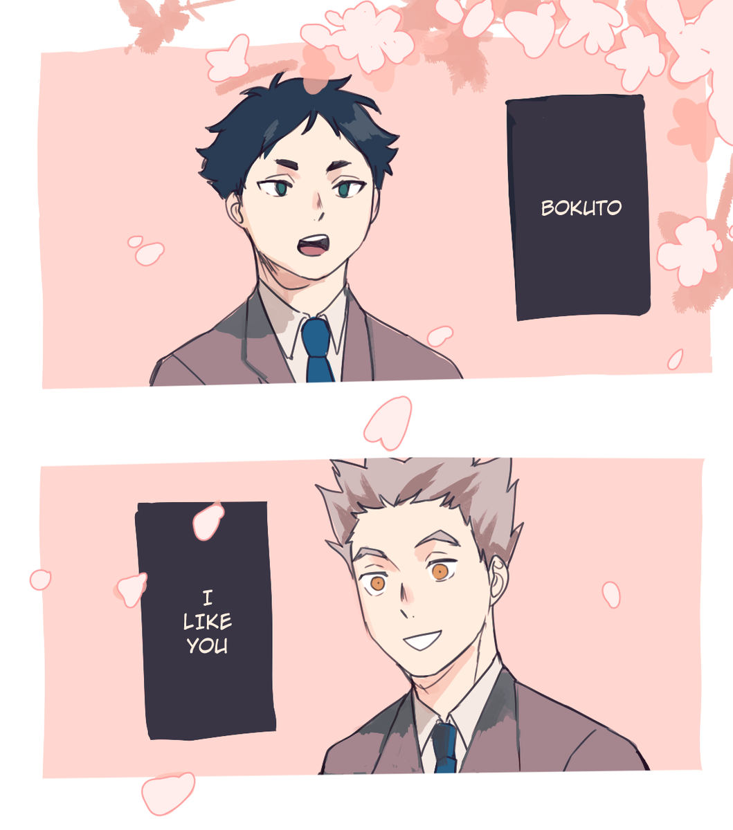 #bokuakaweek day 1: Confessions (Akaashi waited for 7 min to hear Bokuto's reply) 