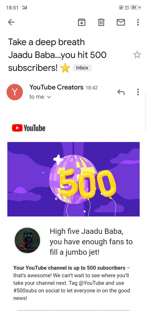 JaaduOfficial's tweet photo. @YouTubeIndia @Mortal04907880 Here r screenshots for proof. Daily loosing 100 subs it dimotivates me please help me.@YouTubeIndia @YouTube @NeonMan_01 @NeuzBoy https://t.co/I3D1Je5ohI