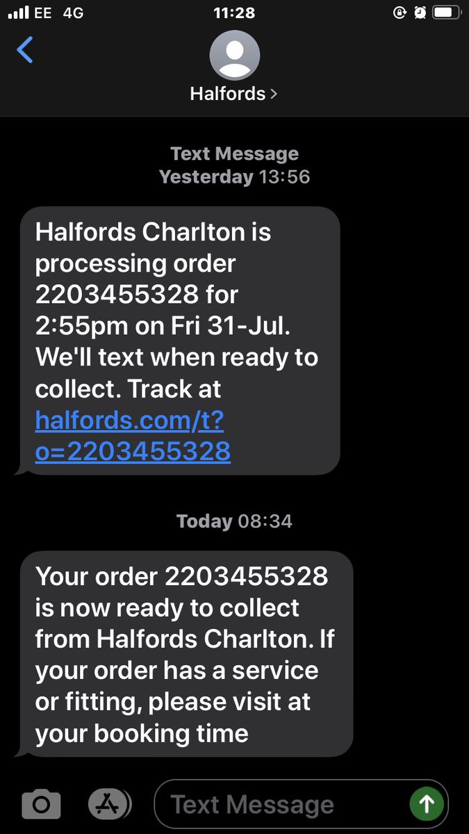 ⁦<a href="/Halfords_uk/">Halfords</a>⁩ appalling service. Our bike is NOT here and your staff are rudely telling us we “should have waited for a phone call”!