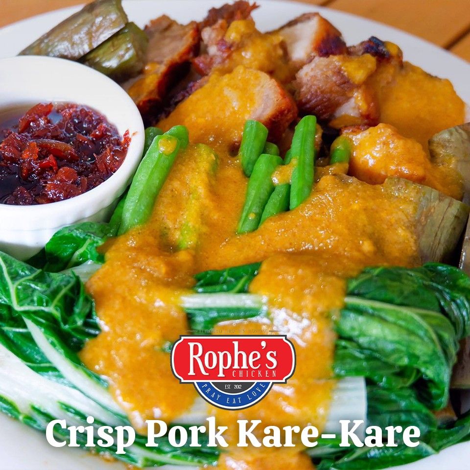 ropheschicken's tweet photo. Life is too short for boring food, brighten up your day with our mouth-watering Crisp Pork Kare-Kare @RophesChicken! 

Contact us: 

Smart-09612123673 
Globe-09164975797 
Sun-09237386366 

#RophesChicken #CrispPorkKareKare #Delicious #Food #Foodie #Meal #DavaoCity https://t.co/WUpGFgHc7Q