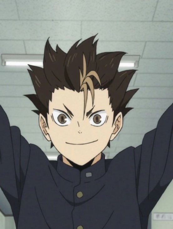 hyunsuk as nishinoya yu - smol and cute babies- also really energetic - looks scary at first- actual softies - crackheads but very serious in games and performances- they both provide great support for the team(++ lowk want hyunsuk to try noya’s hair!)