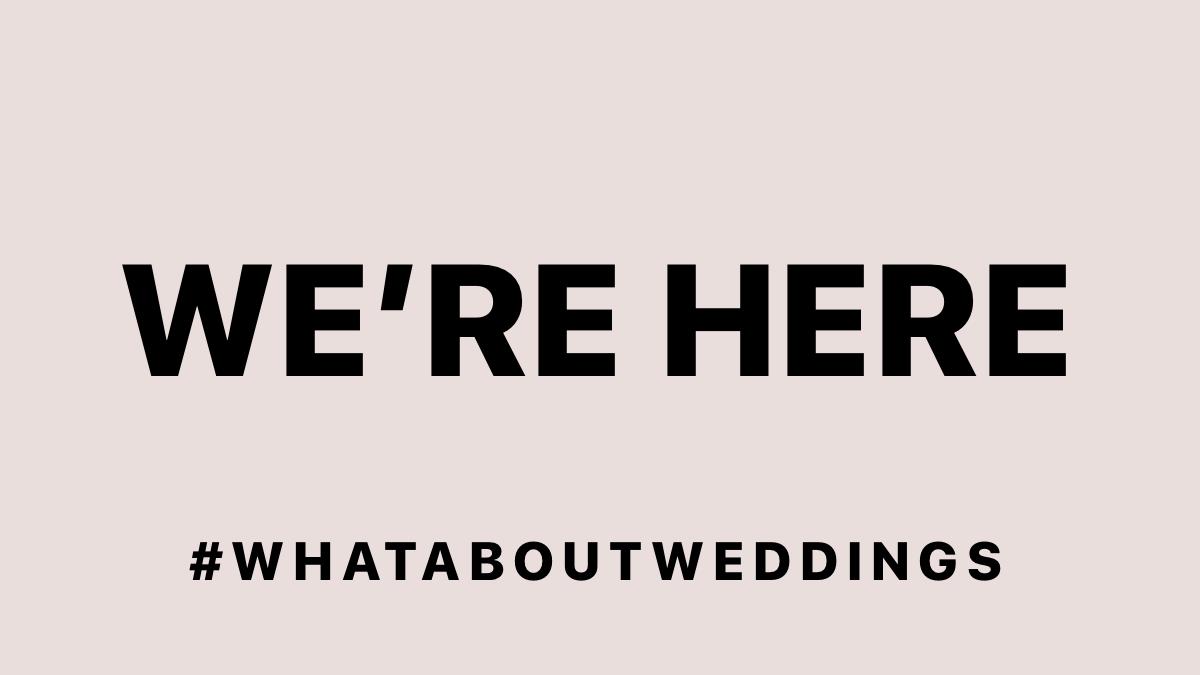 Bars = Yes Drinks reception =No
Meal out = yes  wedding breakfast =No
Air travel = Yes gathering of 30 = No
Public transport =yes gathering of 30 = No
Sit amongst 100 strangers in restaurant =yes. Sit amongst 30 family members = No
#whataboutweddings where is the logic in this