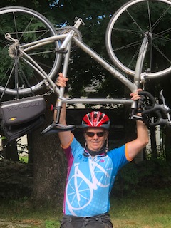 Over the past week I finished my virtual PMC ride equaling the 165 miles what I would have ridden had there been no pandemic. Big shout out to everyone battling cancer and to innovative research for a cure. #PMC2020 #PMCReimagined