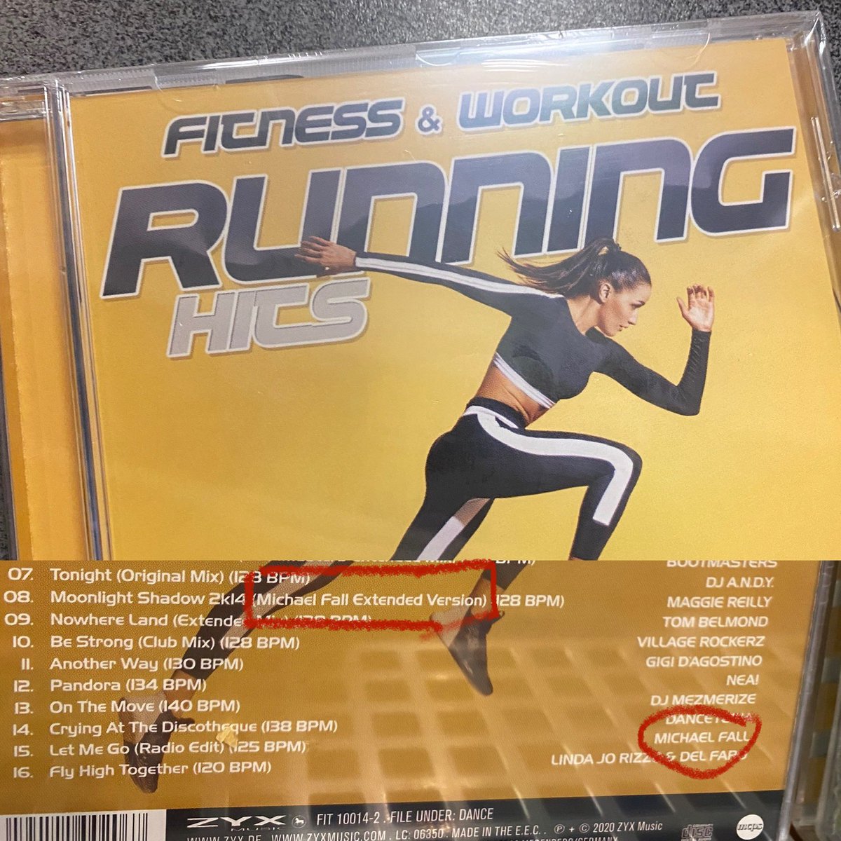 DJMichaelFall's tweet photo. This is soooo great! My #remix for #MaggieReilly #MoonlightShadow and my single #LetMeGo are both added on the new #CD &amp; Digital download #Fitness &amp; #Workout #Running #Hits #2020 #Zyx #Germany #Music #Record #Label #MichaelFall #artist #Producer #Writer #recording #Belgium https://t.co/lJ1ZDoVlB2