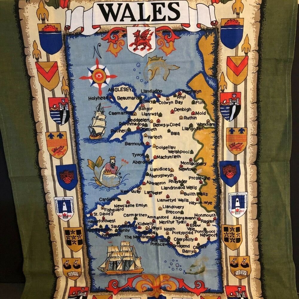 Wales... A short history thread lesson thing... Wales derives it's name from the giant fish that once populated the seas around its shores.... The semi illeterate cartographer, Dai Maps, forgot the H in the first ever known map of the country and the name stuck 1/7